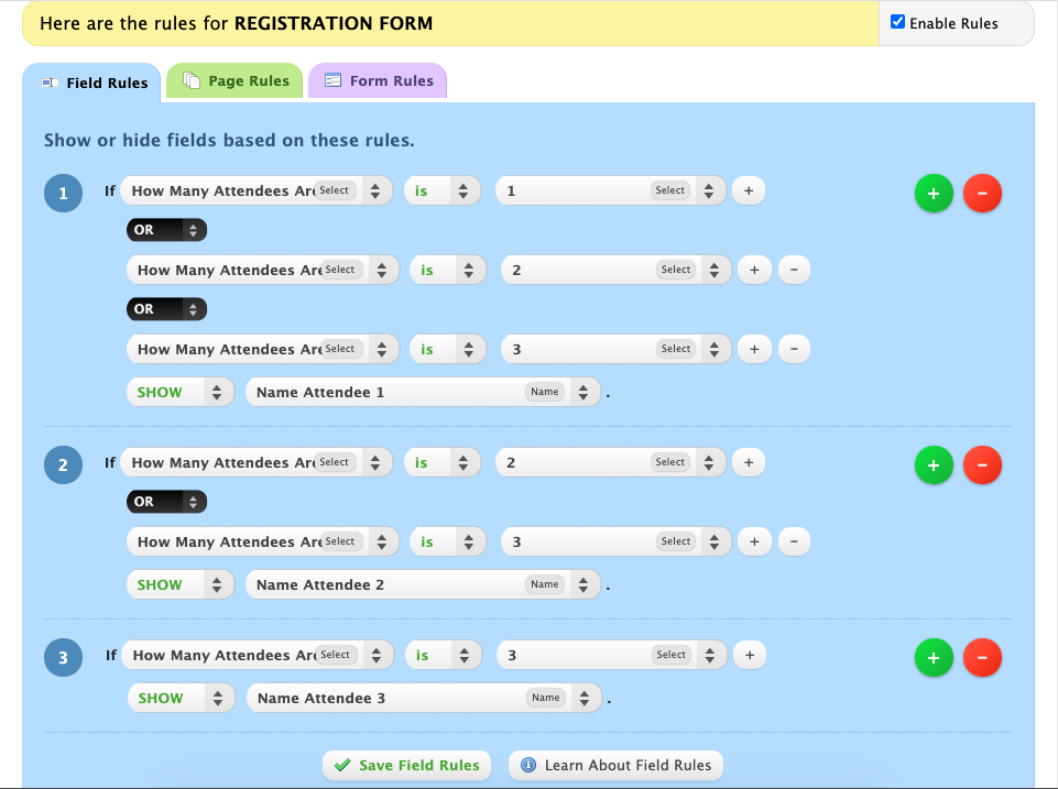 wufoo registration form 4